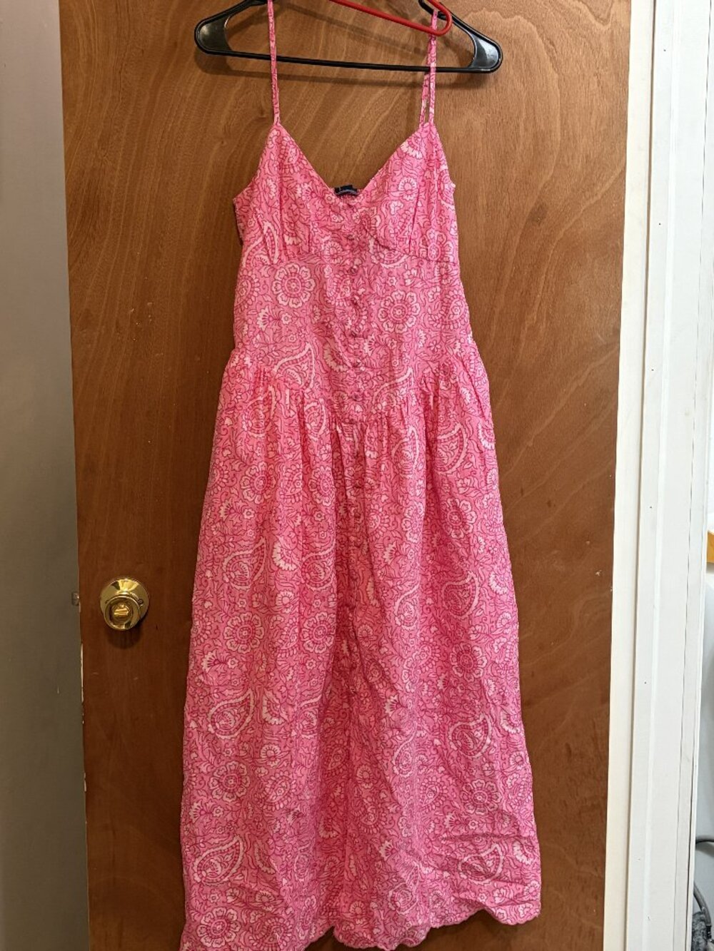 NWT Roller Rabbit Pink Long Tank Dress size xs